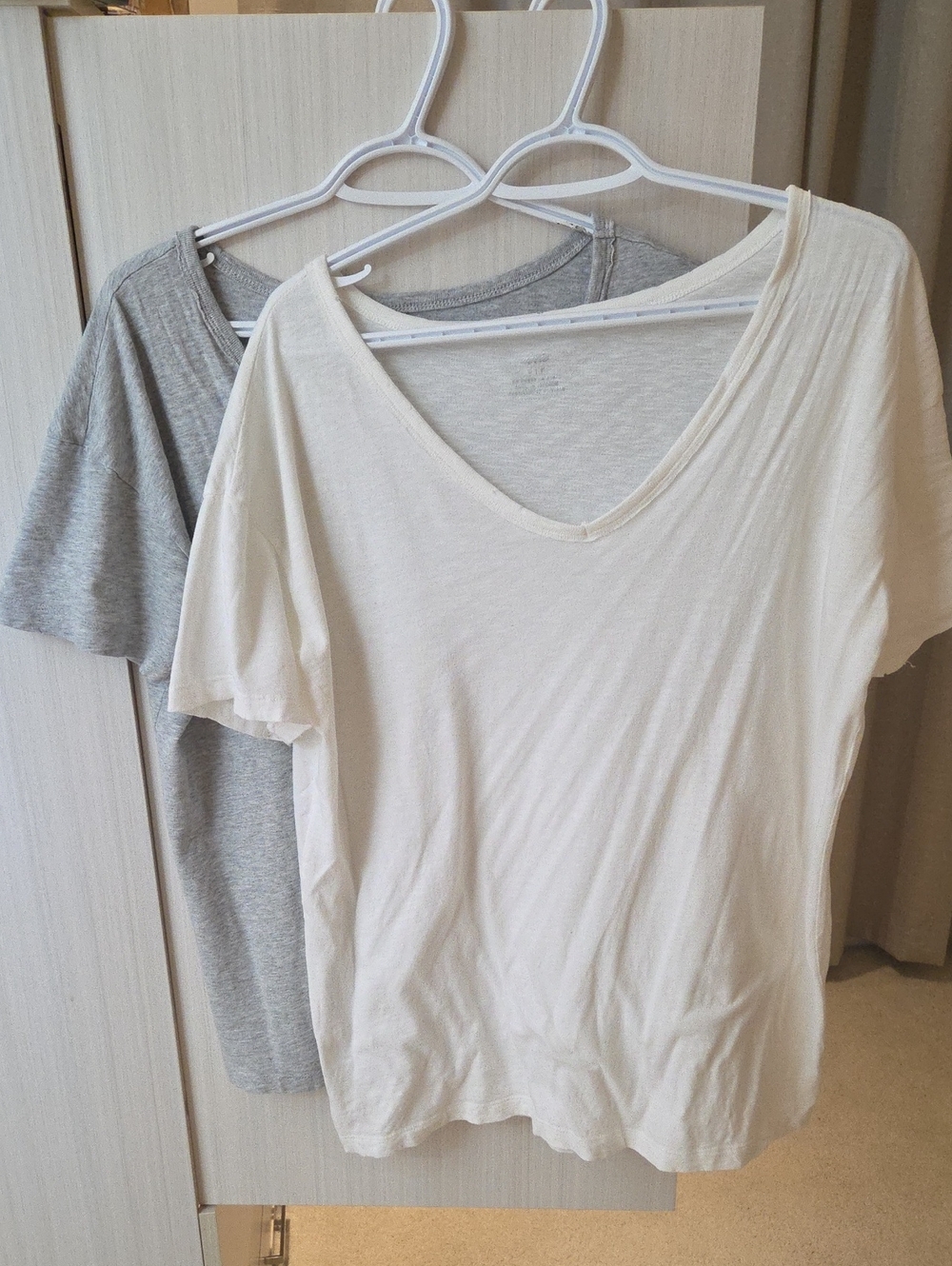 Aerie Oversized Distressed Cotton T-Shirts